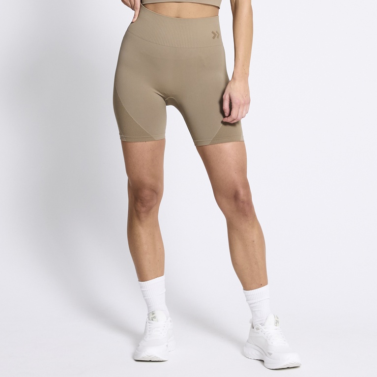 Biker shorts "Short Tights Seamless"  Beige